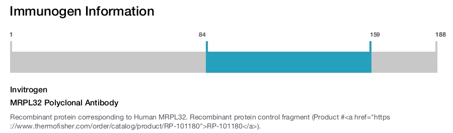 MRPL32 Polyclonal Antibody