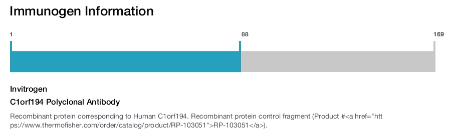 C1orf194 Polyclonal Antibody