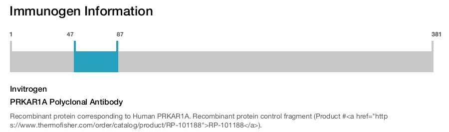 PRKAR1A Polyclonal Antibody