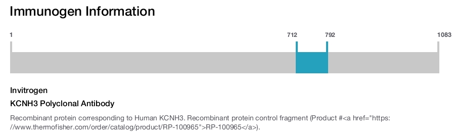 KCNH3 Polyclonal Antibody