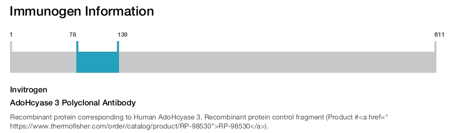 AdoHcyase 3 Polyclonal Antibody