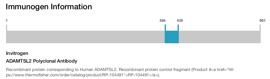 ADAMTSL2 Polyclonal Antibody