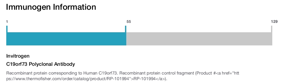 C19orf73 Polyclonal Antibody