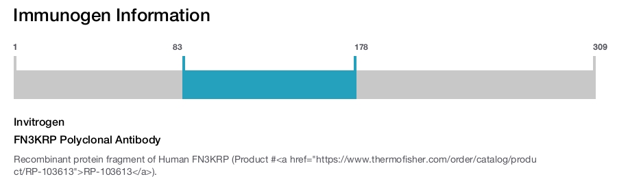 FN3KRP Polyclonal Antibody