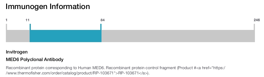 MED6 Polyclonal Antibody
