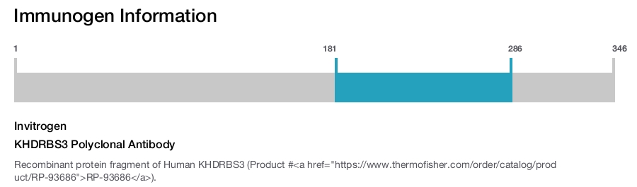 KHDRBS3 Polyclonal Antibody