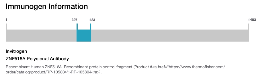 ZNF518A Polyclonal Antibody