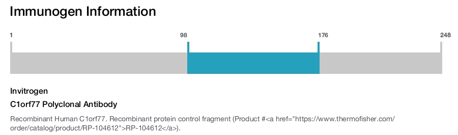 C1orf77 Polyclonal Antibody