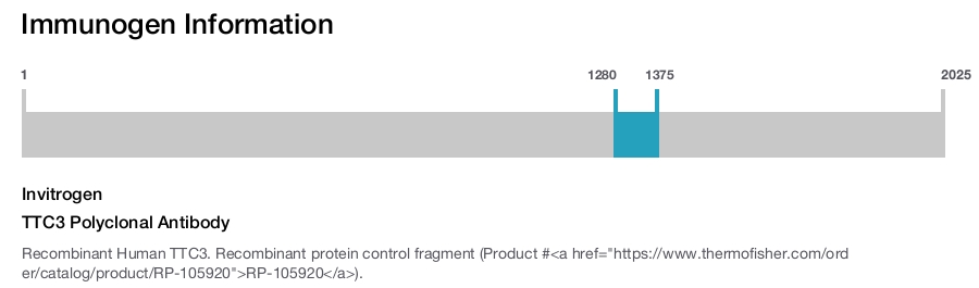 TTC3 Polyclonal Antibody