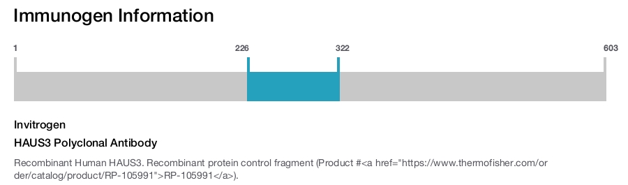 HAUS3 Polyclonal Antibody