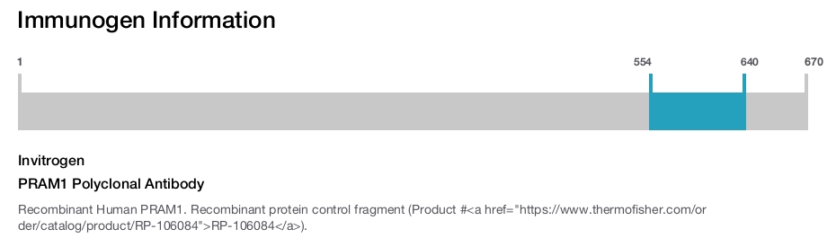PRAM1 Polyclonal Antibody