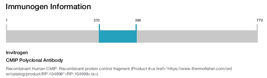 CMIP Polyclonal Antibody