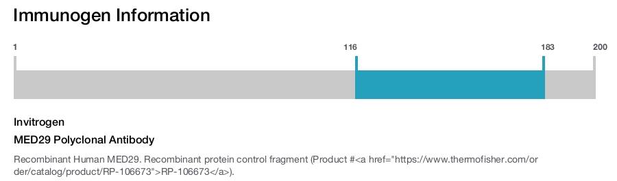 MED29 Polyclonal Antibody