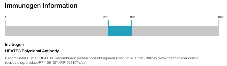 HEATR3 Polyclonal Antibody