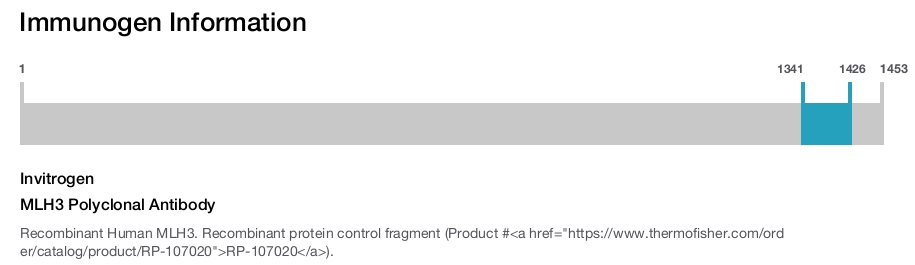 MLH3 Polyclonal Antibody