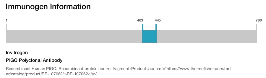 PIGQ Polyclonal Antibody