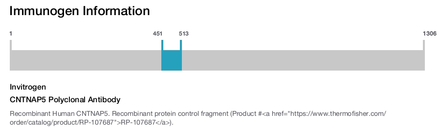 CNTNAP5 Polyclonal Antibody