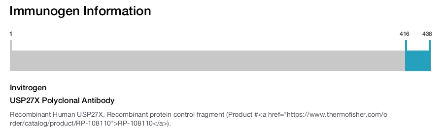 USP27X Polyclonal Antibody