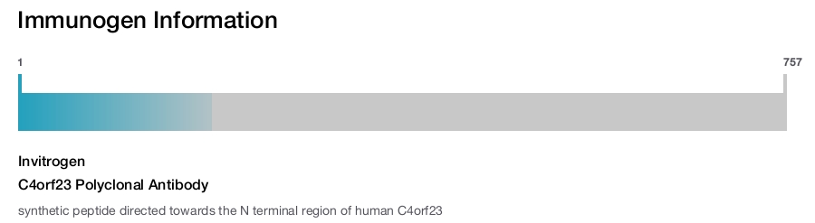 C4orf23 Polyclonal Antibody