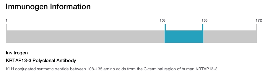 KRTAP13-3 Polyclonal Antibody