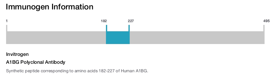 A1BG Polyclonal Antibody