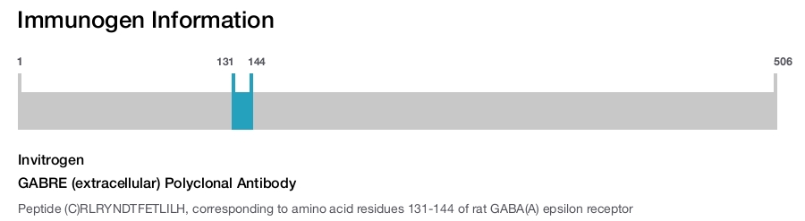 GABRE (extracellular) Polyclonal Antibody