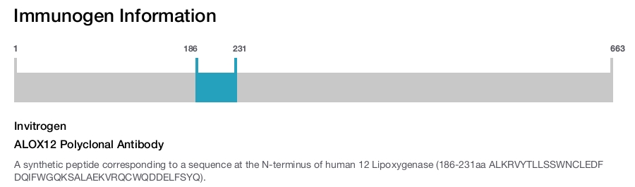 ALOX12 Polyclonal Antibody