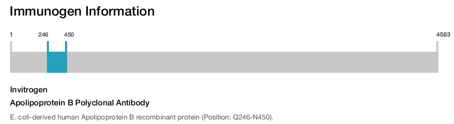 Apolipoprotein B Polyclonal Antibody