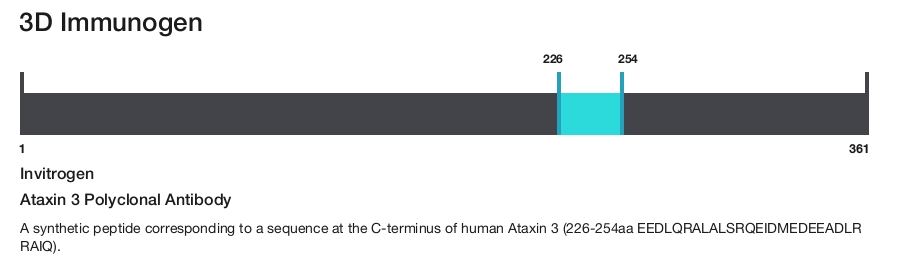 Ataxin 3 Polyclonal Antibody