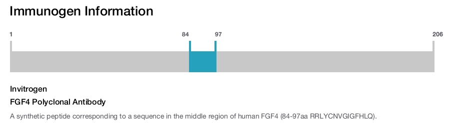 FGF4 Polyclonal Antibody