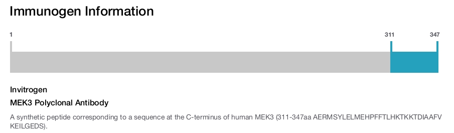 MEK3 Polyclonal Antibody