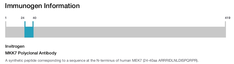 MKK7 Polyclonal Antibody