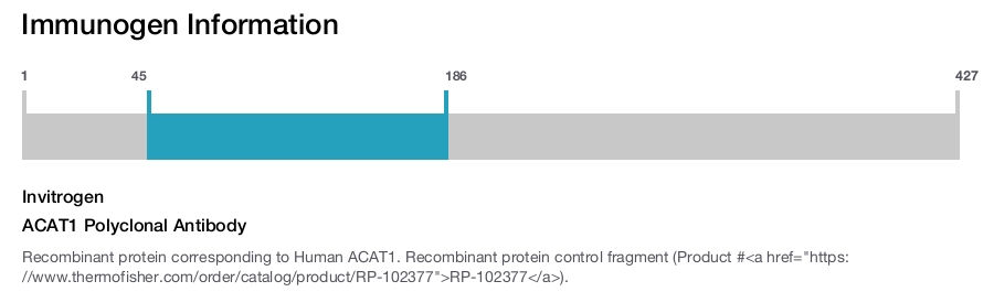 ACAT1 Polyclonal Antibody