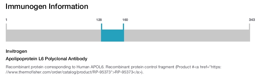 Apolipoprotein L6 Polyclonal Antibody