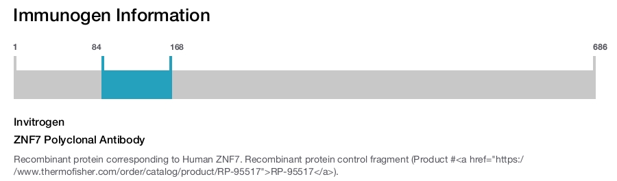 ZNF7 Polyclonal Antibody