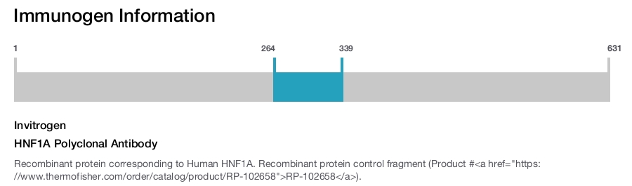 HNF1A Polyclonal Antibody