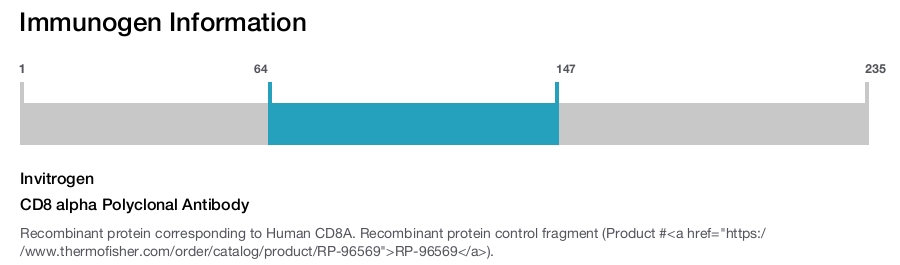 CD8 alpha Polyclonal Antibody