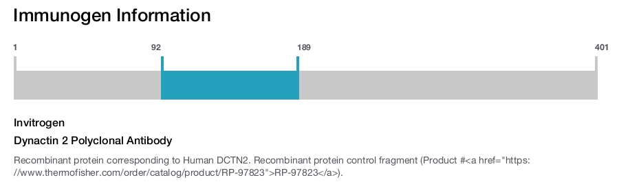 Dynactin 2 Polyclonal Antibody