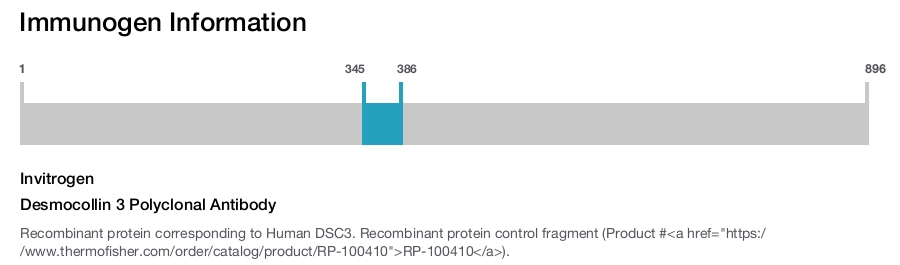 Desmocollin 3 Polyclonal Antibody