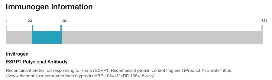ESRP1 Polyclonal Antibody