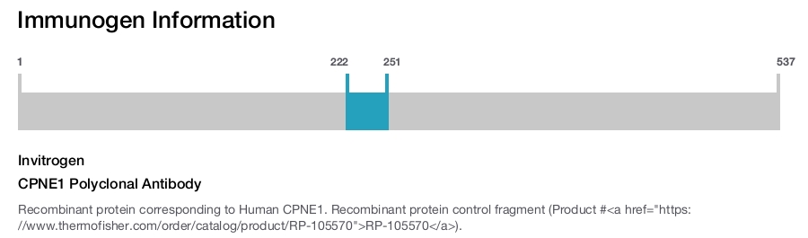 CPNE1 Polyclonal Antibody