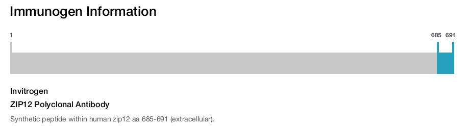 ZIP12 Polyclonal Antibody