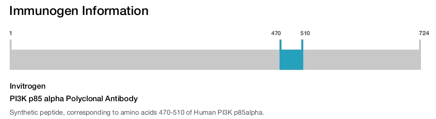 PI3K p85 alpha Polyclonal Antibody