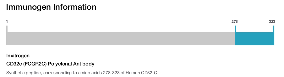 CD32c (FCGR2C) Polyclonal Antibody