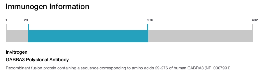 GABRA3 Polyclonal Antibody