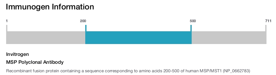 MSP Polyclonal Antibody