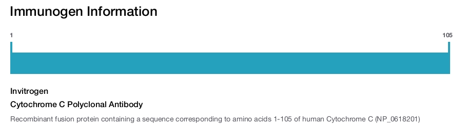 Cytochrome C Polyclonal Antibody