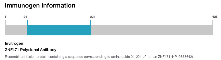 ZNF471 Polyclonal Antibody