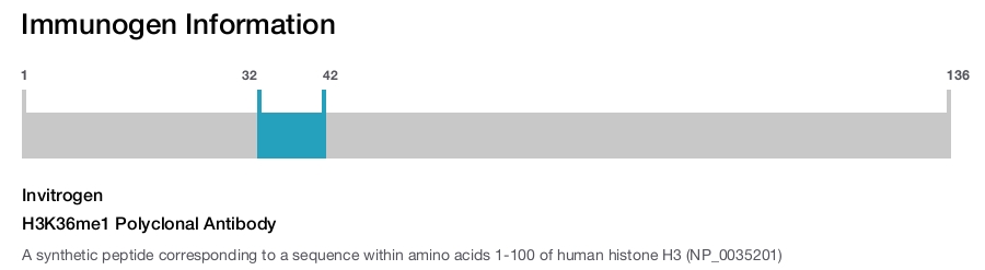 H3K36me1 Polyclonal Antibody