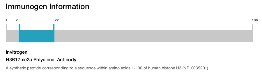 H3R17me2a Polyclonal Antibody